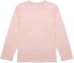 img 3 attached to Dress to Impress with DOTDOG Unisex Long Sleeve T Shirts: Ideal for Crewneck Girls' Clothing