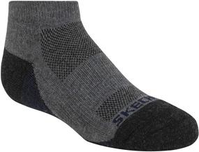 img 3 attached to Skechers Kids Socks Black Yellow