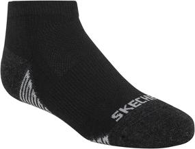 img 2 attached to Skechers Kids Socks Black Yellow