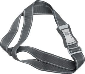 img 1 attached to Samsonite Snug Fit Luggage Strap Gray