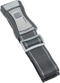 img 2 attached to Samsonite Snug Fit Luggage Strap Gray