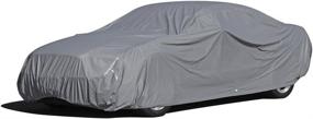 img 4 attached to 🚗 OxGord 7 Layer Waterproof Car Covers: All-Weather Protection up to 204 Inches