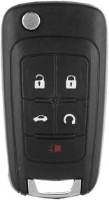 img 4 attached to 🔑 SCITOO 1PC OHT01060512 Keyless Entry Remote Flip Key Shell | Chevy 2003-2006 Buick Encore Allure LaCrosse