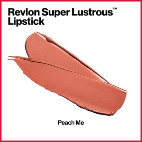 img 1 attached to 🍑 Revlon Super Lustrous Lipstick: Moisturizing High Impact Lipcolor with Vitamin E and Avocado Oil - Peach Me (628)