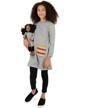 leveret toddler uniform girls sweatshirt girls' clothing in dresses logo