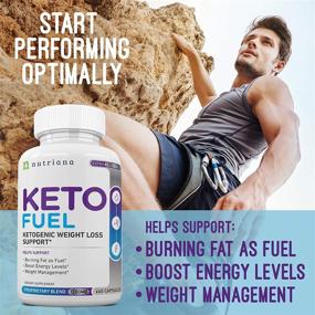 img 2 attached to 🔥 Top-rated Keto Slim Supplement for Effective Weight Loss - Appetite Suppressant Pills for Women and Men - Keto Fuel Formula for Rapid Fat Burning - 60 Keto Diet Weight Loss Capsules