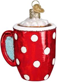 img 4 attached to ☕️ Exquisite Old World Christmas Glass Blown Ornaments for Coffee and Tea Lovers: Perfect for Tree Decor & Hot Cocoa Delight!