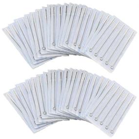 img 4 attached to 🖋️ Autdor Tattoo Needles Set - 50PCS Mixed Tattoo Needles 3RL, 5RL, 7RL, 9RL, 3RS, 5RS, 7RS, 9RS, 5M1, 7M1 Disposable Sterile Tattoo Gun Needles Assorted Liners, Shaders, and Magnum (Mixed RL/RS/M1-50pcs)