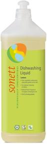 img 4 attached to 🍋 Sonett Organic Dishwashing Liquid - Lemon Scent, 34 Fl.Oz (1 Count) - 100% Biodegradable & Organic