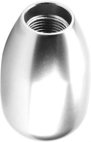 img 3 attached to 🚗 Aramox Gear Shift Knob - Car Universal Manual Modification Gear Shift Head Shifter 6-Speed (Silver)