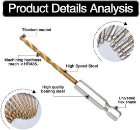 img 1 attached to HOEN Titanium Drill Change 13Piece