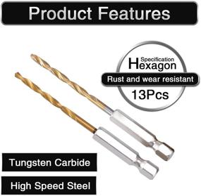 img 2 attached to HOEN Titanium Drill Change 13Piece