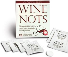 img 4 attached to 🍷 Wine Nots Wine Stain Remover Tablets: Enhance Your Smile, Prevent Wine Stained Lips & Teeth (Pack of 12)