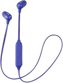 img 4 attached to 🎧 JVC Wireless Marshmallow Blue Earbuds with Memory Foam - HAFX29BTA