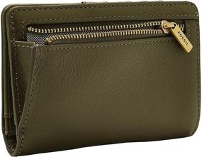 img 2 attached to 💼 Кошелек Fossil Women's Liza Leather Multifunction Bifold: Стильный и универсальный аксессуар для модных женщин.