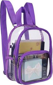 img 3 attached to 🎒 Clear Security Backpack - Stadium Approved Transparent Design