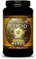 🌱 healthforce superfoods warrior food, ваниль: натуральный растительный протеиновый порошок - органический, без гмо, веганский, без глютена - 1000 г - 50 порций логотип