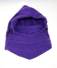 img 3 attached to Ultimate Protection for Girls: ZZLAY Children's Windproof Balaclavas - Adjustable Accessories