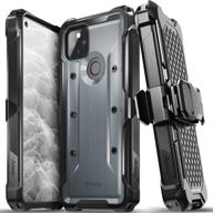 compatible military protection holster kickstand cell phones & accessories for cases, holsters & clips logo