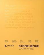 📝 legion stonehenge pad - 15 sheets, 11x14 warm white sheets logo