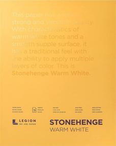 img 2 attached to 📝 Legion Stonehenge Pad - 15 Sheets, 11x14 Warm White Sheets