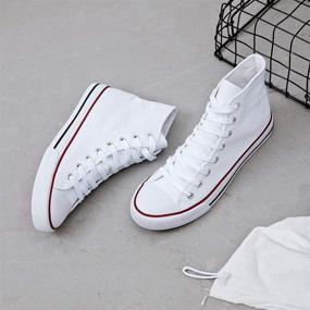 img 1 attached to ZGR Sneakers Classic Walking White，US11 Men's Shoes and Fashion Sneakers