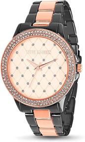 img 4 attached to Часы Steve Madden модели Dress Watch для женщин на запястье