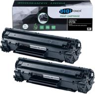 🖨️ digitoner 2 pack compatible with hp cf279a toner cartridge - high yield replacement for hp 79a laser printer laserjet pro m12w m12a mfp m26a m26nw, black logo