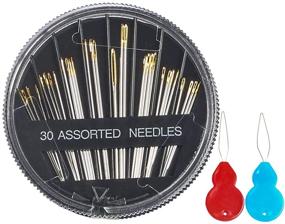 img 4 attached to Eketirry Needles，30 Count Assorted Different Threaders