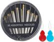 eketirry needles，30 count assorted different threaders logo
