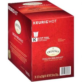 img 3 attached to 🍵 Чай Twinings of London English Breakfast Tea K-Cups, совместимые с Keurig, Подложки - упаковка из 24 штук