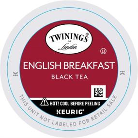 img 4 attached to 🍵 Чай Twinings of London English Breakfast Tea K-Cups, совместимые с Keurig, Подложки - упаковка из 24 штук