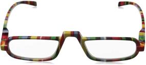 img 3 attached to Fruit Stripe Gum Rectangular Reading Glasses by Peeperspecs: Enhance Your Reading Experience with Style