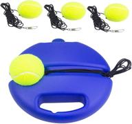 🎾 t4u888 tennis trainer rebound ball: the ultimate tennis practice trainer kit for beginners, kids, and adults logo