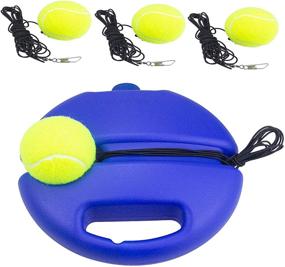 img 4 attached to 🎾 T4U888 Tennis Trainer Rebound Ball: The Ultimate Tennis Practice Trainer Kit for Beginners, Kids, and Adults