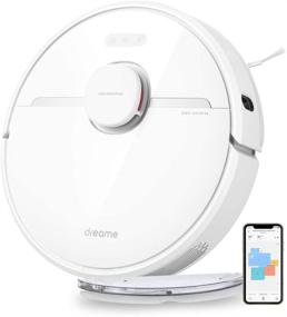 img 4 attached to Dreametech D9 Robot Vacuum and Mop Cleaner: Powerful 2-in-1 with Smart Lidar Navigation, 3000Pa Suction, and Alexa Compatibility