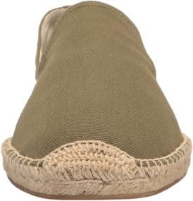 img 3 attached to Soludos Smoking Slipper Washed Canvas Men's Shoes