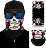 🏃 ozaeo sports bandana neck gaiter face mask headband - sweat-absorbent for hiking, running, motorcycling logo