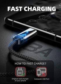 img 3 attached to ⚡ Industrial Electrical Wiring & Connecting USB Type C Cable - Fast Charging 3A