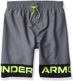 img 3 attached to Optimized-Search Under Armour Boys' Swim Trunks