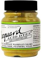 jacquard new acid dyes ounce chartreuse logo
