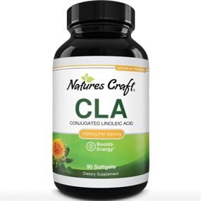 img 3 attached to 🌱 Pure CLA Weight Loss Supplement Safflower Oil by Natures Craft: Natural Diet Pills to Boost Metabolism and Burn Belly Fat - Best 1000 mg CLA Softgels with Conjugated Linoleic Acid Complex for Men and Women