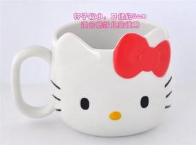 img 2 attached to 🐱 Hello Kitty Face Die-Cut Mug by Sanrio