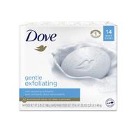 🛁 dove beauty bar: the ultimate moisturizing and gentle exfoliating soap for softer, smoother skin - 14 bars, 3.75 oz each logo