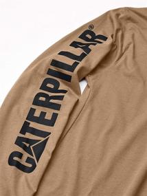 img 1 attached to Caterpillar Mens Hooded Banner Black