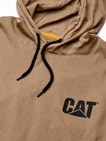 img 2 attached to Caterpillar Mens Hooded Banner Black