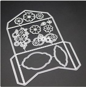 img 3 attached to Envelope Stencils Scrapbooking Decorative Embossing Scrapbooking & Stamping