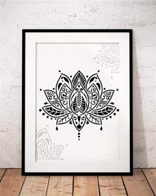 img 2 attached to GSS Designs Mandala Stencil Template Painting Supplies & Wall Treatments