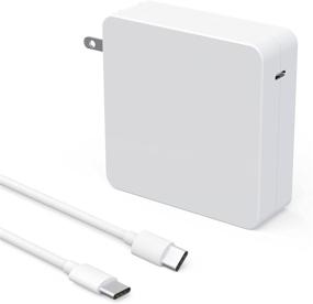 img 4 attached to 💡 96W USB C Charger Power Adapter for MacBook Pro 16, 15, 13 inch - Replacement Mac Book Pro Charger, USB C Laptop Power Supply, with USB-C to USB-C Charge Cable 6.6ft