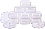 📦 benecreat 24 pack mini clear plastic bead storage containers - for items, earplugs, pills, tiny beads & jewelry findings logo
